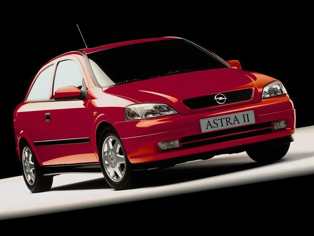 Opel Astra (F08) 2 поколение, хэтчбек 3 дв. (02.1998 - 06.2004)